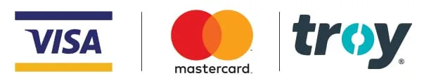 Ana Sayfa Visa - Mastercard - Troy ile ödeme kolaylığı.