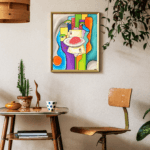 A Plate of Brains Soyut Tekli Tablo