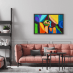 The Kiss Pop Art Tekli Tablo