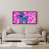 Balloon Dog Pop Art Tekli Tablo