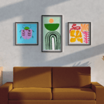 Böcek Soyut Gerçekçi Kolaj Tablo