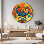 Şahmeran Soyut Gerçekçi Tekli Tablo