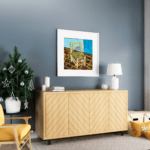 Van Gogh's Chair Klasik Tekli Tablo