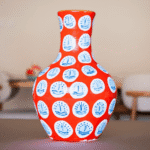 Pomegranate & Blue Seramik Vazo