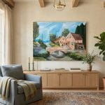 Durgun Suyun Şarkısı Gerçekçi Tekli Tablo