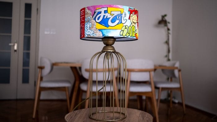 Nadeshi Pop Art Abajur