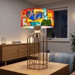 Nadeshi Pop Art Abajur (Kafes Taban)