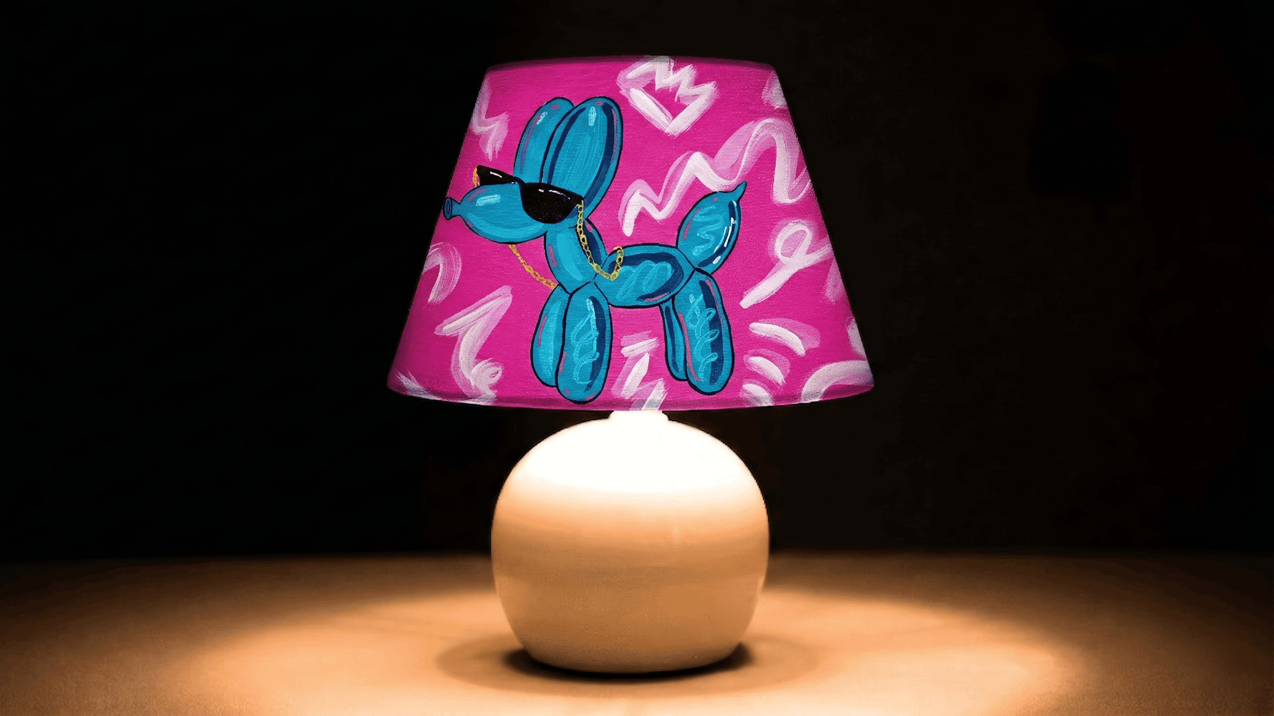 Ballon Dog - Cool Edition Pop Art Abajur