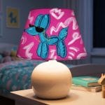 Ballon Dog - Cool Edition Pop Art Abajur (Seramik Taban)