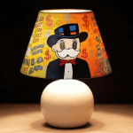 Boardwalk Dreams - Monopoly Edition Pop Art Abajur