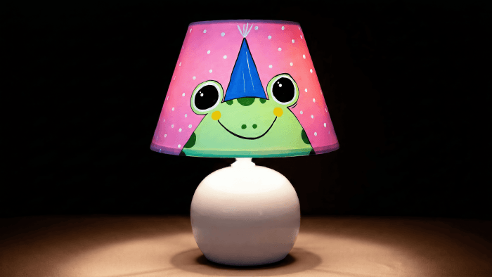 Party Frog Pop Art Abajur