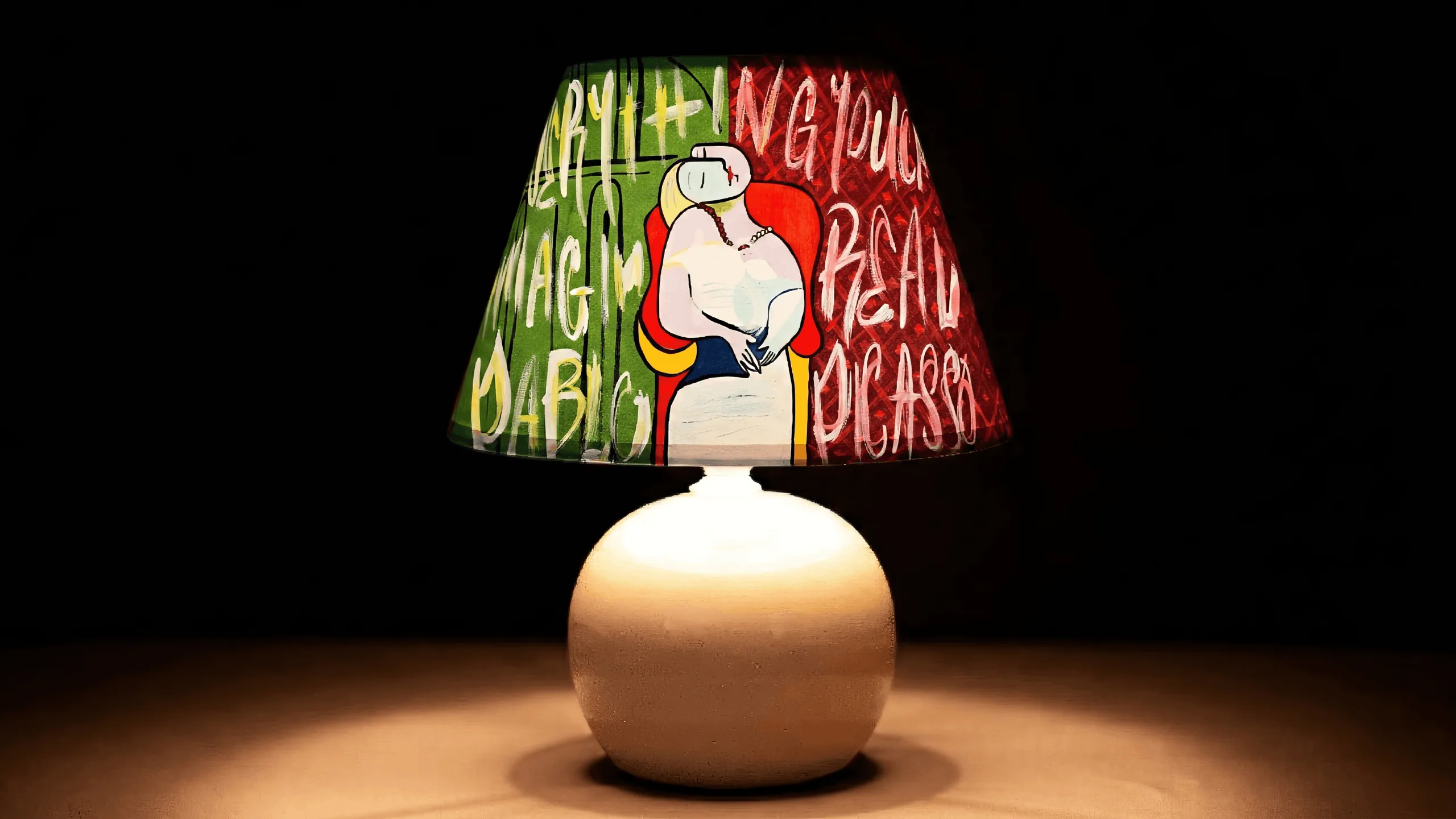 Le Rêve Pop Art Abajur