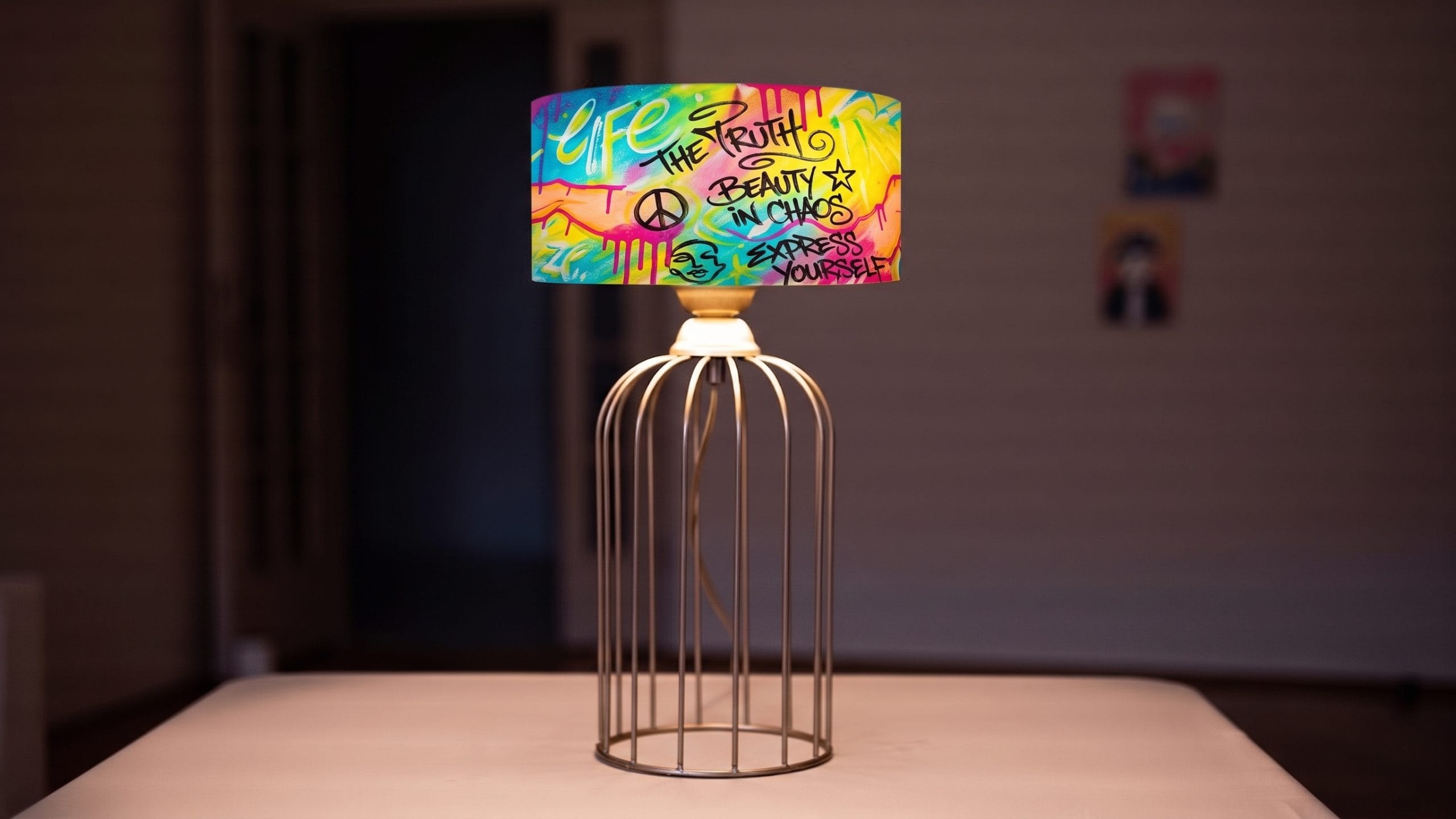 Adem’in Yaratılışı Pop Art Abajur (Kafes Taban) Adem’in Yaratılışı Pop Art Abajur (Kafes Taban) - Görsel 16