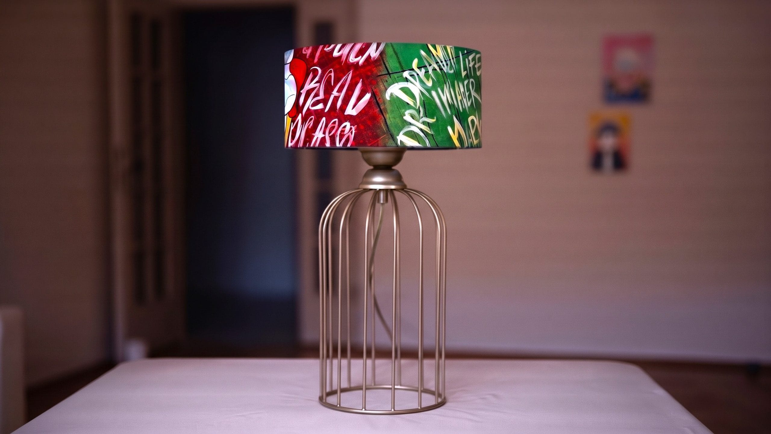 Le Rêve Pop Art Abajur (Kafes Taban) Le Rêve Pop Art Abajur (Kafes Taban) - Görsel 13