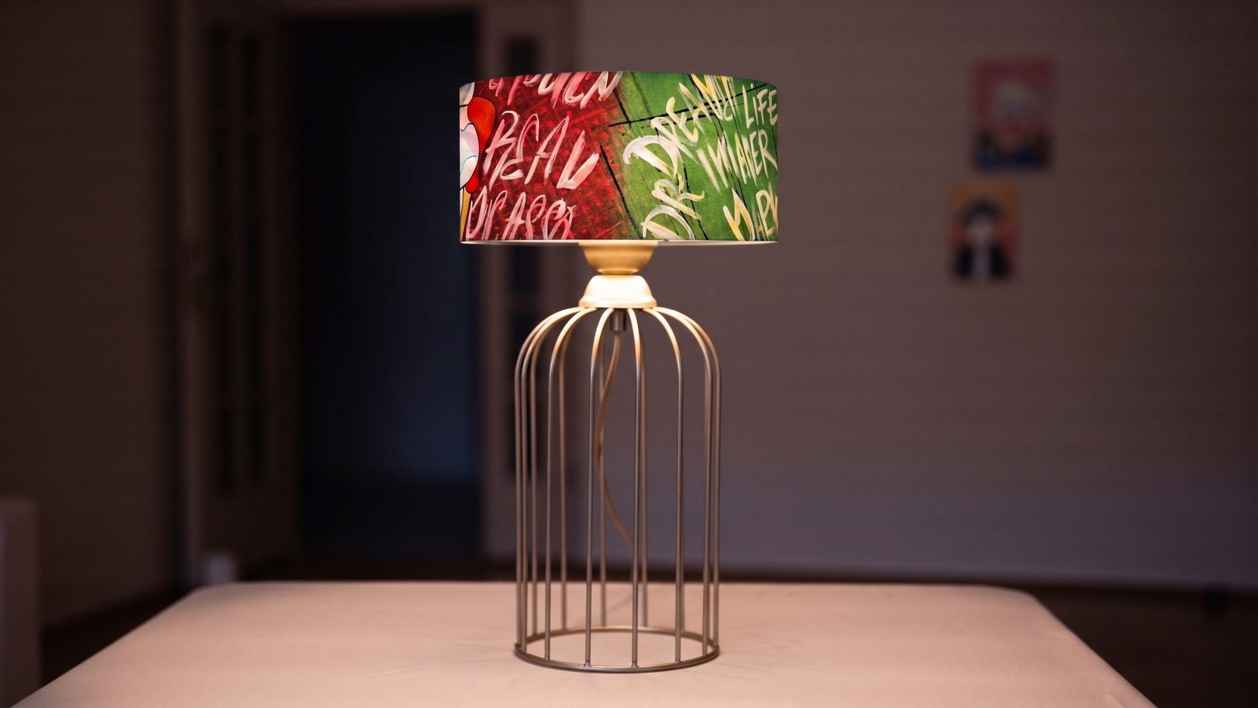 Le Rêve Pop Art Abajur (Kafes Taban) Le Rêve Pop Art Abajur (Kafes Taban) - Görsel 12